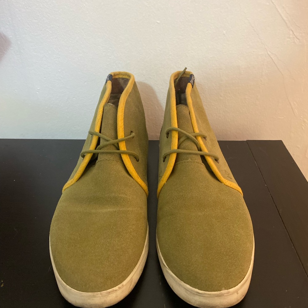 *Suede Soludos High Top Sneakers*